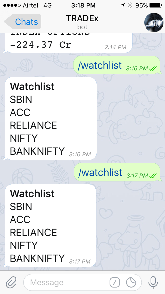 TRADEx - Best Buy Sell Signal Software txactionbot watchlist
