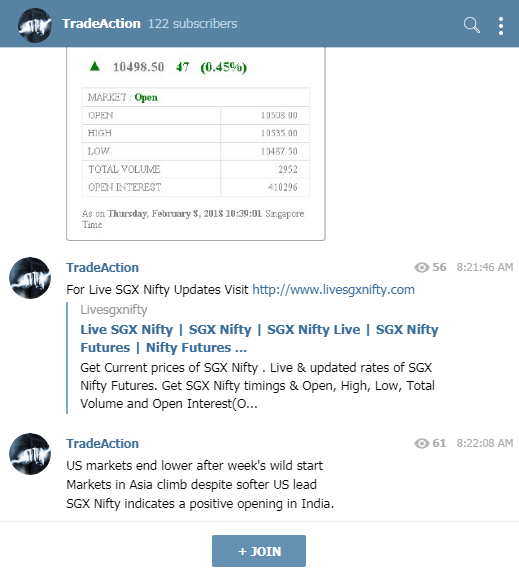 TRADEx - Best Buy Sell Signal Software TradeAction join channel